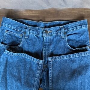 Arizona Jean Company Deep Blue Relaxed Jeans. Men’s